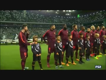 《17-18UEFA CL》 [GS第2節・D組] スポルティングCP vs バルセロナ