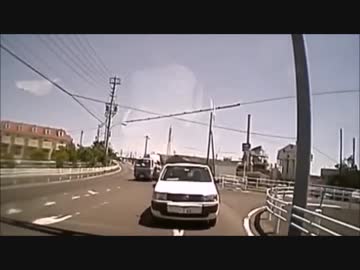 Camera Accident video of Japanese car　No149
