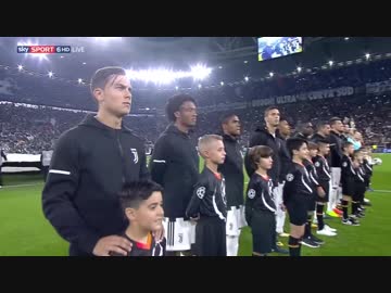 《17-18UEFA CL》 [GS第2節・D組] ユヴェントス vs オリンピアコス