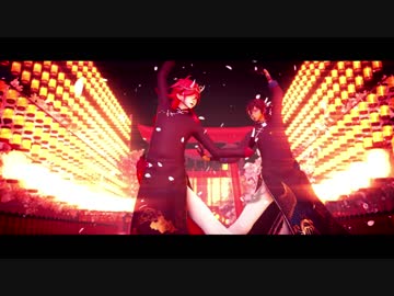 【MMD一血卍傑】桃源恋歌【MMD刀剣乱舞】