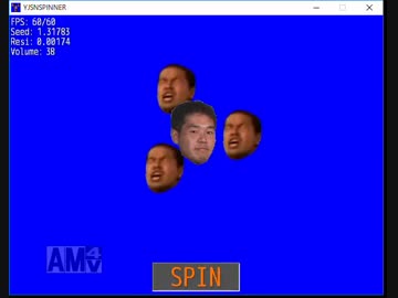 野獣先輩のハンドスピナー作ってみた