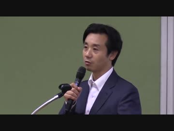 希望の党に民進が合流の日に 初鹿議員が江戸川区で支援者に理解を求める