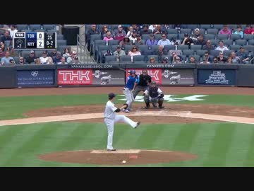 田中将大 キレッキレのスプリットで自己新記録の１５奪三振を記録