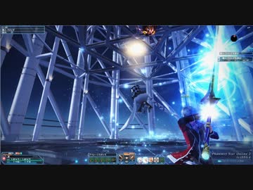 【PSO2】修正きたしファレグさんにソードでせっせと攻撃詰め込んできた