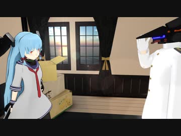 【MMD艦これ】EXM01 着任【傭兵提督と艦娘】