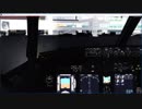 P3Dv4 B737で離着陸の練習　大分空港 → 北九州空港 （PTA導入）（初心者）