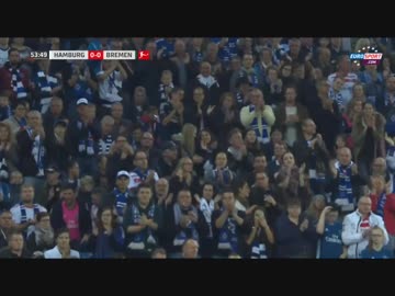 【伊藤、酒井 全タッチあり】 衝撃の伊藤 ＨＳＶ×ヴェルダー 完璧な酒井