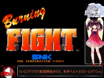 東北きりたんとゆっくりのバーニングファイト　リュウ・サエバ