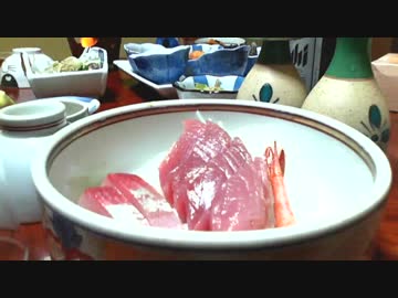 猫と泊まれる宿の夕食　高知編①