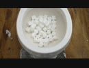 マシュマロをトイレに流してみた４
