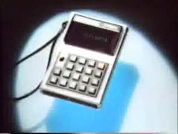 東芝 電子式卓上計算機「トスカルミニ」ＣＭ 1974年