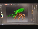 ZBrushでカメムシを作った