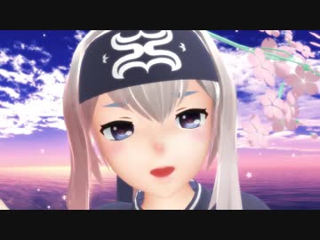 【MMD艦これ】神威で儚く『徒桜』(2番までリメイク)名曲です!