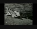 空母着艦失敗シーン