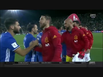 ≪2018W杯欧州予選：最終節≫ イスラエル vs スペイン （2017年10月9日）