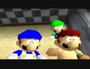 super mario 64 bloopers: The Visitor.
