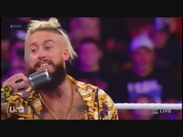 【WWE】エンツォ・アモーレ(ch.)vsカリスト【ランバージャック戦 10.9 RAW】