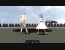 【MMD艦これ】米艦ペアでHYBRID【カメラ固定・字幕無】
