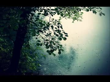 雨の音と黒板に文字を書く音（睡眠用・作業用BGM）