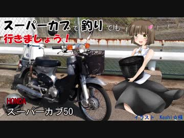 【ボイロ車載】カブで釣りでもいきましょう！【釣り動画】