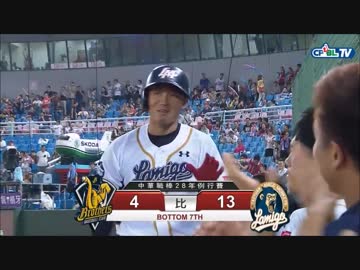 王柏融 本塁打集 2017 (後半17本）