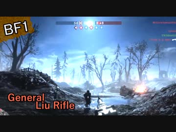 【BF1】BF1で知る第一次世界大戦の銃たち_11【ゆっくり実況】General Liu Rifle