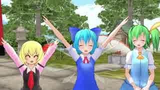 【東方MMD】博麗霊夢とお団子ヒーロー