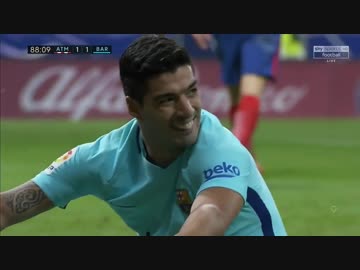 ≪17-18ラ・リーガ：第8節≫ アトレティコ・マドリード vs バルセロナ