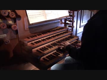 オルガン-D.ブクステフーデ:『ああ主よ、哀れなる罪人の我を』BuxWV178 古楽