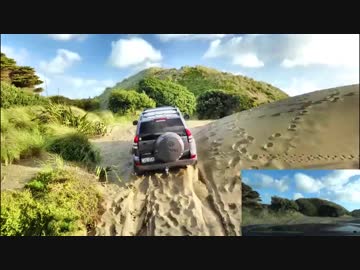 【再編集版】プラドで近所のオフロードに行って来たよ