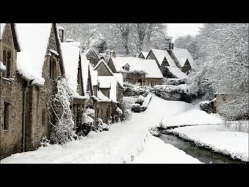 雪かきをする音と雪の上を歩く音（作業用・睡眠用BGM）