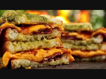 ベーコンチーズトースト