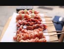 【車庫めし】溶岩焼き鳥【ブッシュクラフト】