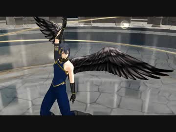 MMD:K-POP＞ジェジュンのMine（エデン・モーション）黒翼版