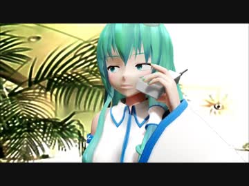 【東方MMD】神様と会話する早苗さん