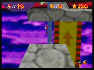 マリオ64　天空の戦い　36秒61