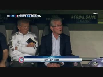 《17-18UEFA CL》 [GS第3節・B組] バイエルン・ミュンヘン vs セルティック