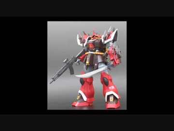 ゆっくり実況HGUCイフリート・シュナイドを作ってみた