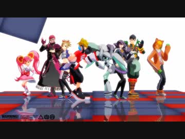 【#コンパスMMD】ガンナーとアタッカーとスプリンターで