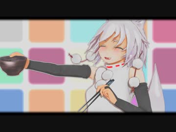 【東方MMD】おかわり！いっぱい食べる君が好き
