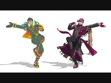 【#コンパスMMD】ルチアーノと総帥で「ゲッダン」