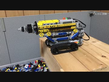 【LEGO】地中にもぐるマシンを作れるか？