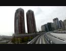 ゆりかもめ の車窓　芝浦ふ頭～レインボーブリッジ～お台場 tokyo,Japan
