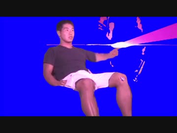 デスビームを放つ先輩BB