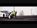 Motorcycle vs. Car Drift Battle