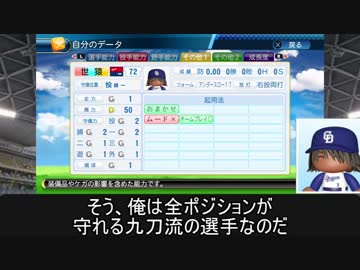 【ゆっくり実況】九刀竜世猿のマイライフ　第１話【パワプロ２０１６】