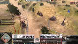 CoHJC12th 1v1大会第1回戦MaguroTororoDon vs Nyoronbe