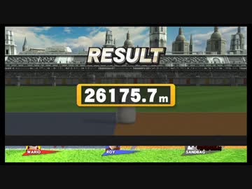【スマブラWiiU ホムコン】 1人協力 ワリオ＆ロイ 26175.7m +α