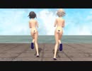 【ＭＭＤ】レッドショルダー水着～Girls~