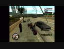GTASA 強化された軍隊から逃げるＣＪ　その３